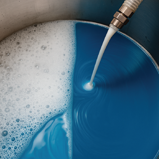 ANTIFOAMZERA I30 Antiespumante en emulsión de siliconas. Diseñado para eliminar y prevenir espuma en procesos industriales acuosos.